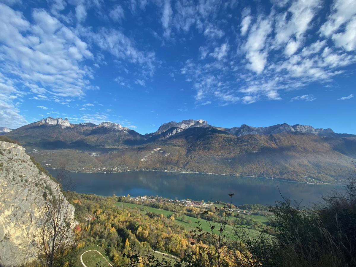 Duplex A 120 M Du Lac D'Annecy Дюэн Экстерьер фото